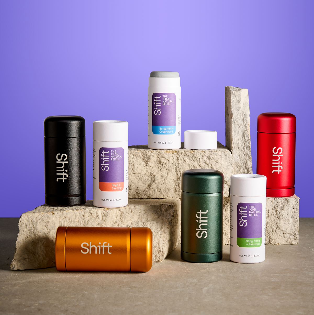 Natural Deodorant Starter Set