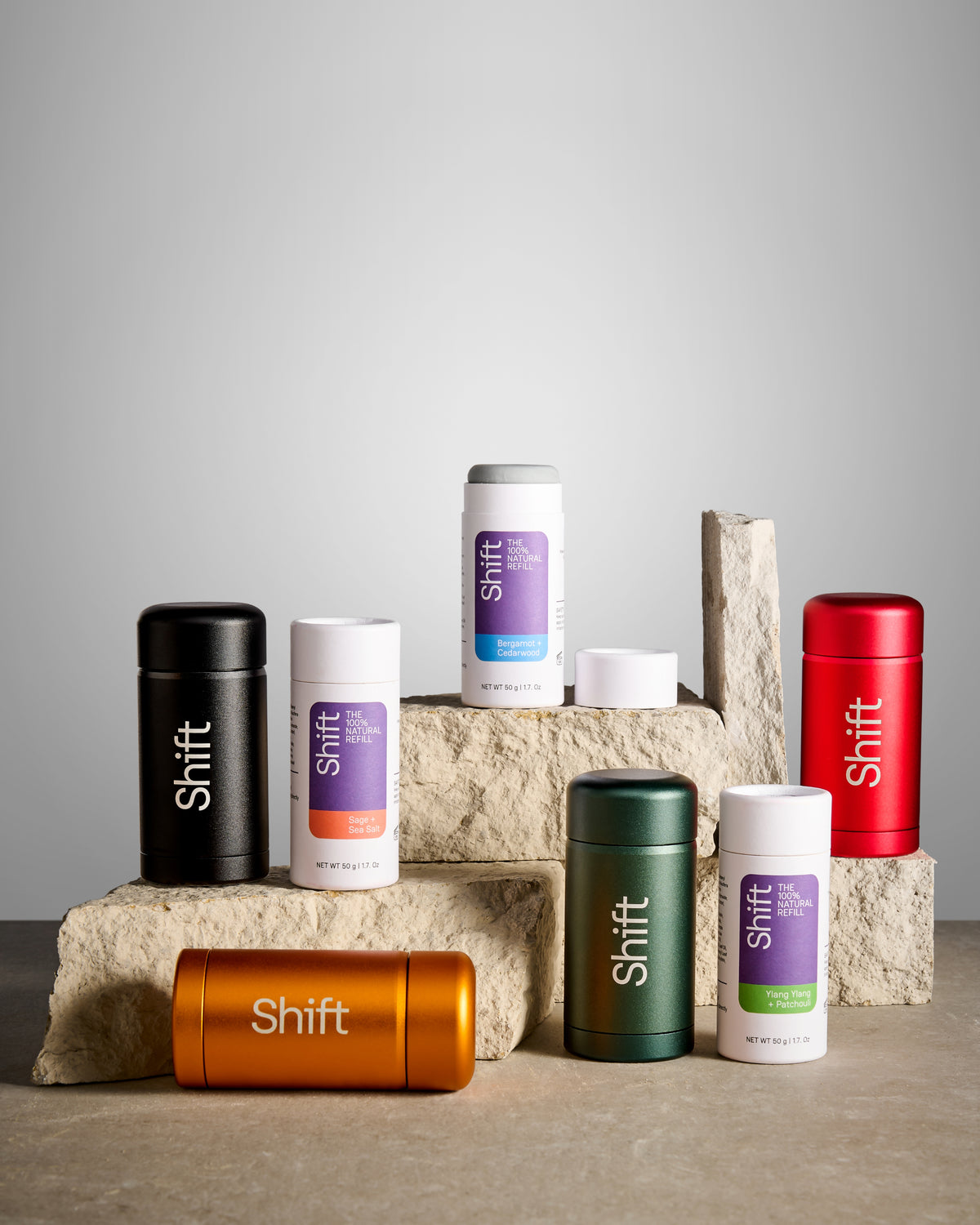 Natural Deodorant Starter Set