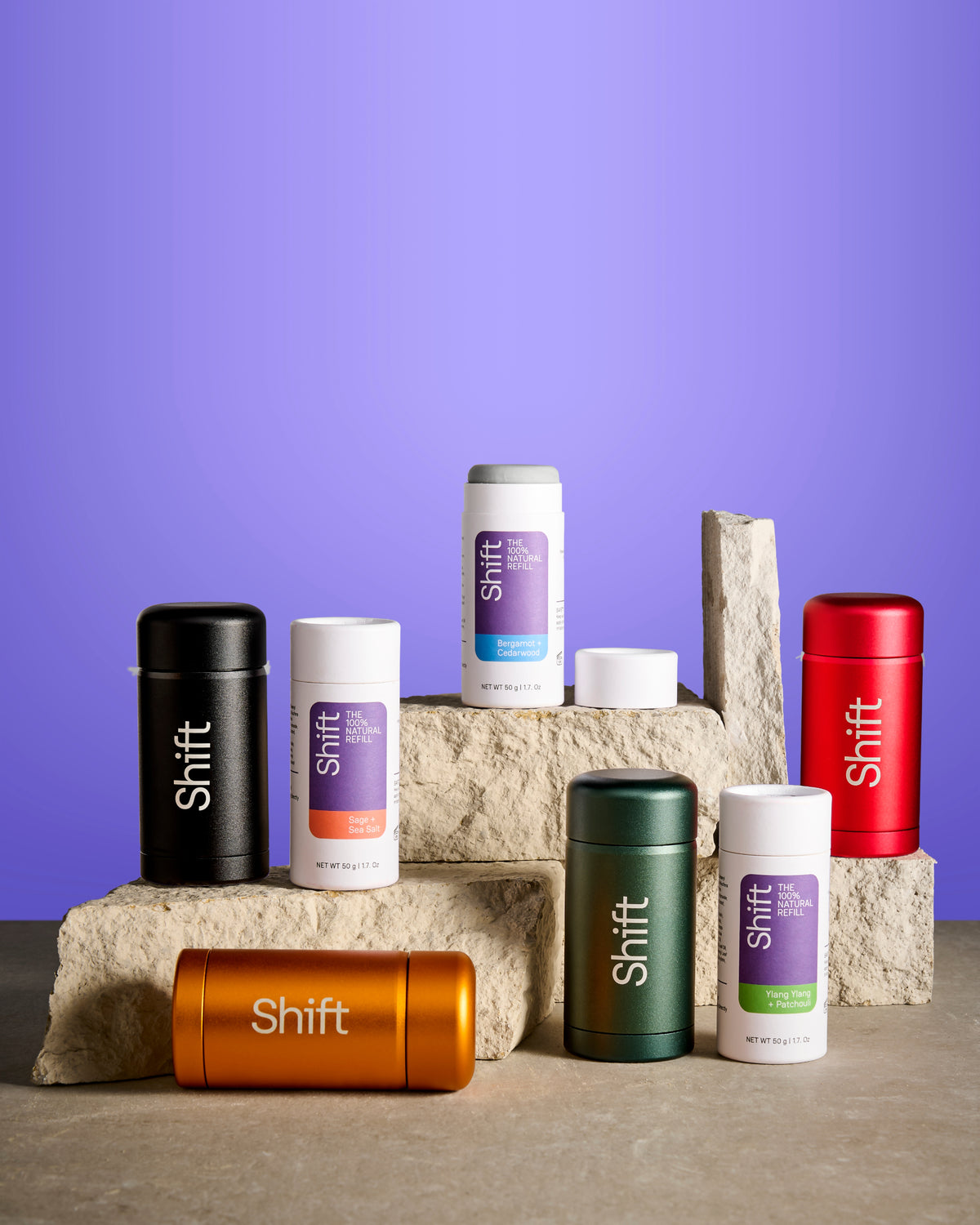 Natural Deodorant Starter Set